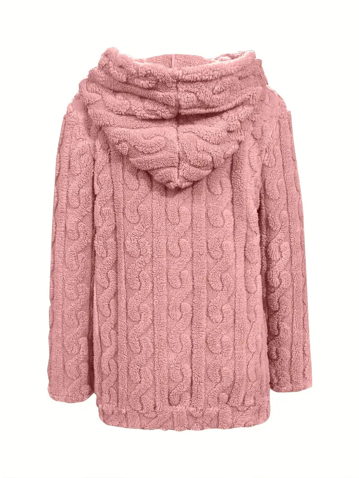 Ganka - Long Sleeve Zip-Up Hoodie