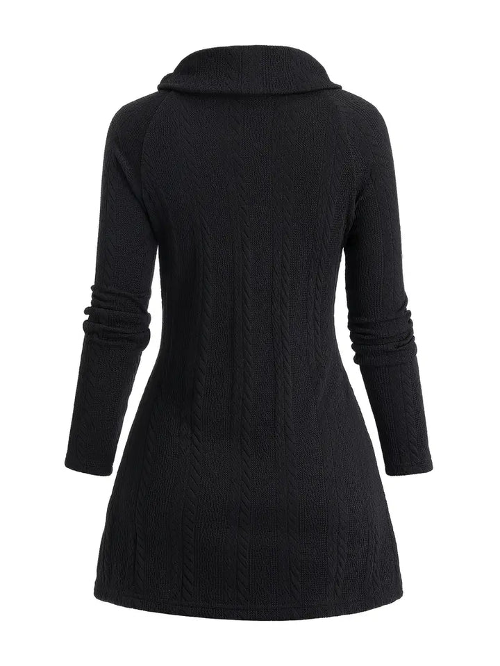 Masabata - Casual Knitted Cardigan With Button