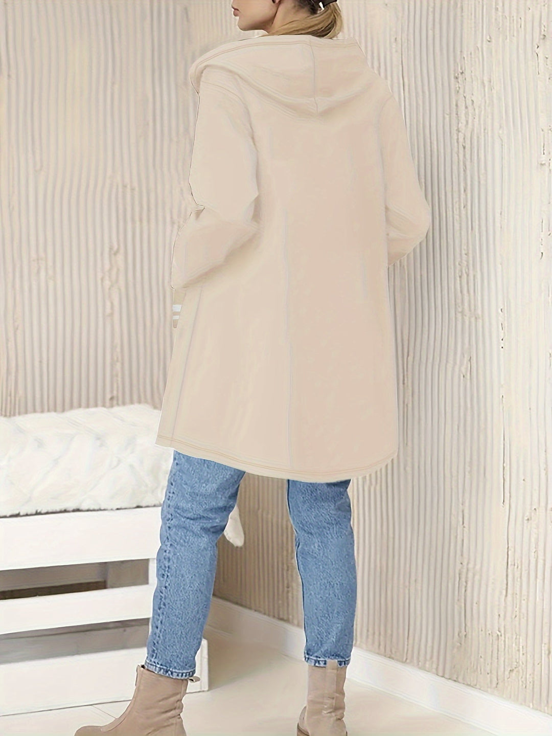 Nicola - Long Sleeve Jacket With Side Pockets