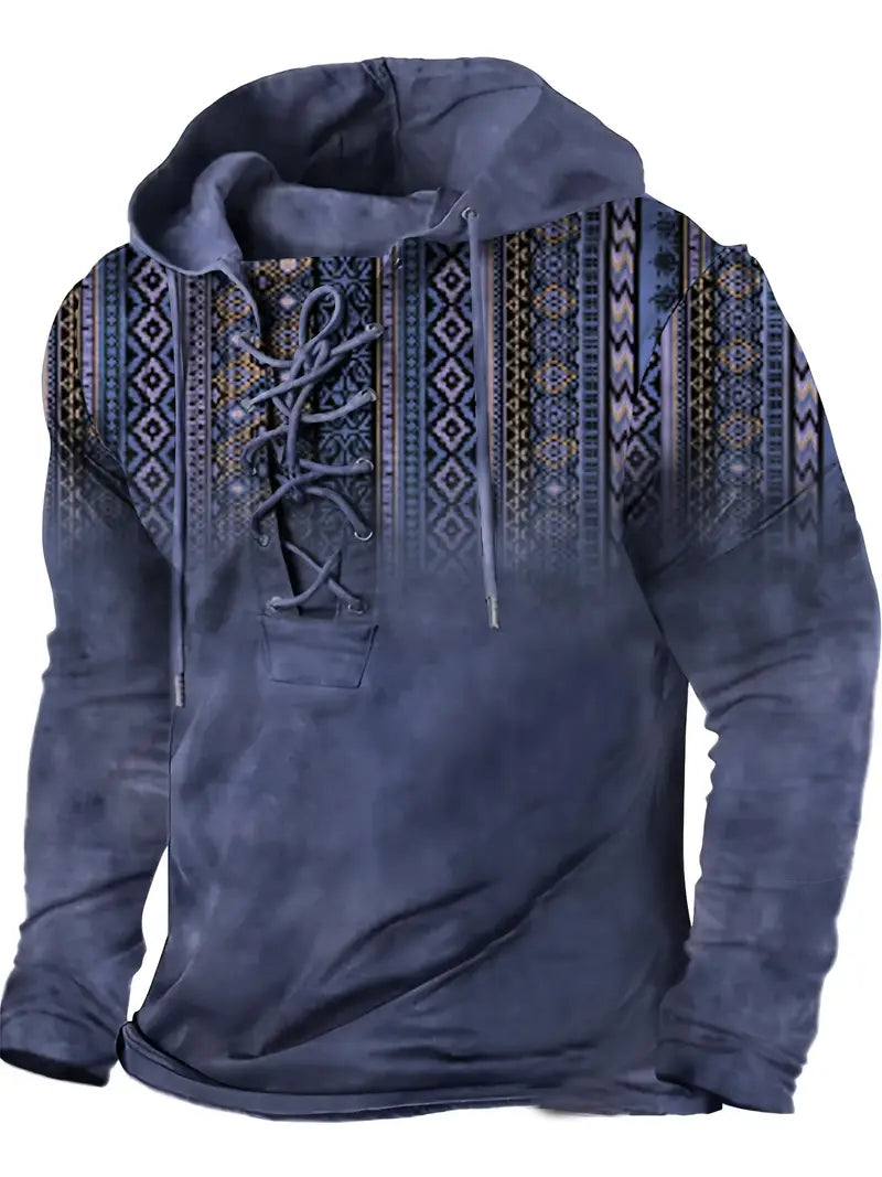 Sandeep - Casual 3D Printed Hoodie