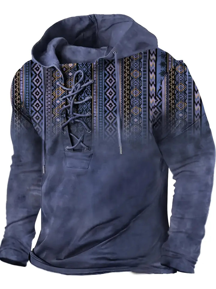 Sandeep - Casual 3D Printed Hoodie