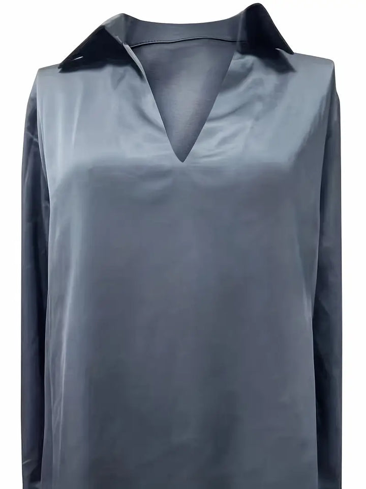 Nadene - Premium V-Neck Blouse