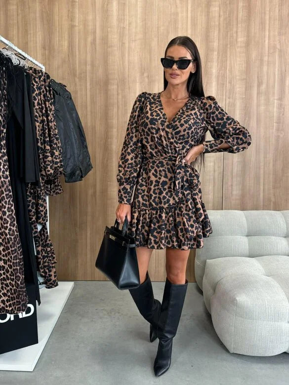 Adinda - Floral Print Mini Dress