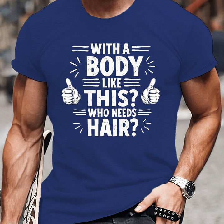 Hairy – Stylish T-Shirt With Short Sleeve