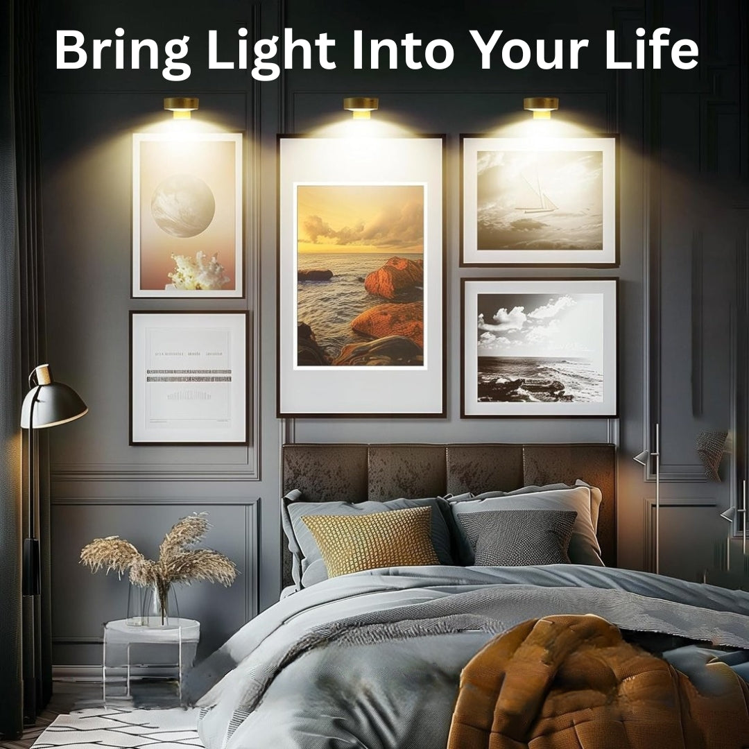 GlowFrame - Magnetic Painting Light with 13 Lighting Mode ( Pack of 3 )