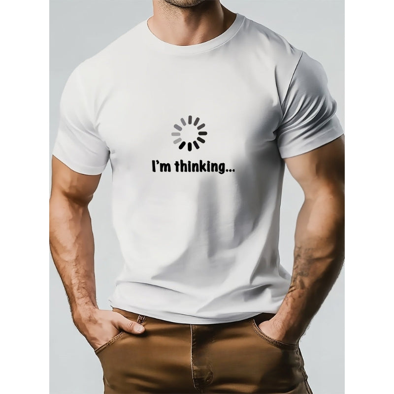 Think – Cotton And Print T-Shirt
