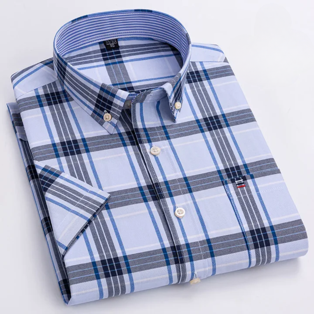 Petersen - Classic Cotton Shirt With Pattern