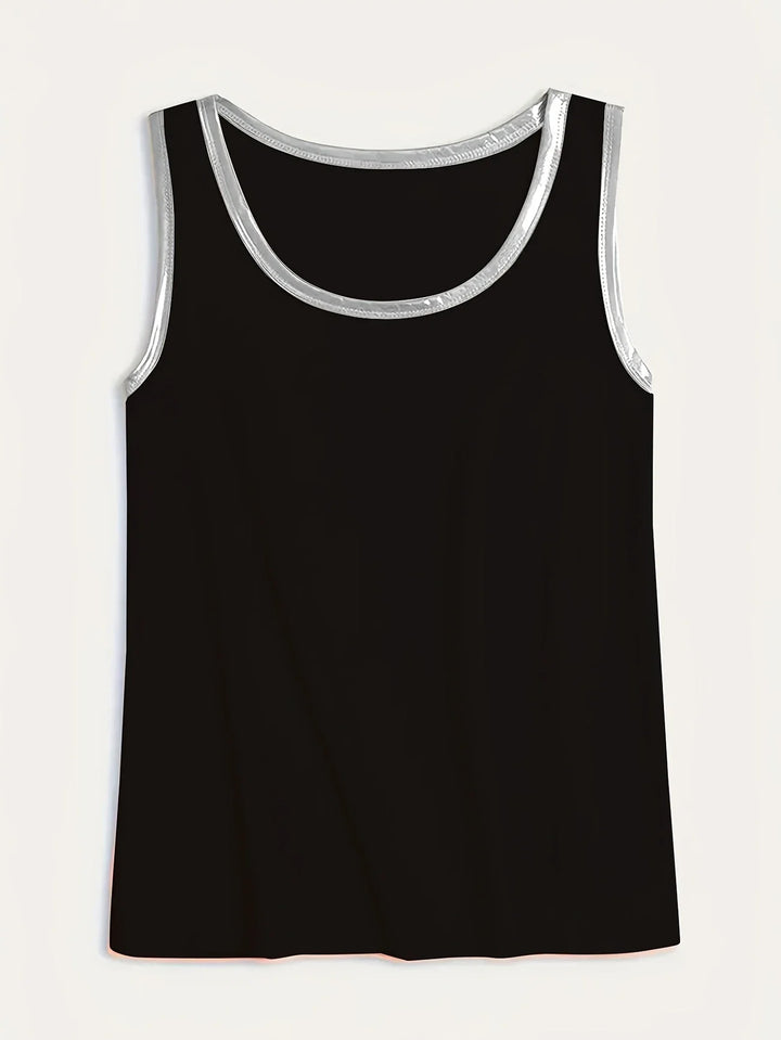 Ayuso - Sleeveless Tank Top With Round Neck