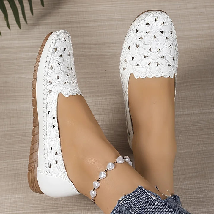 Inessa - Fashionable Orthopedic Shoes With Cutouts