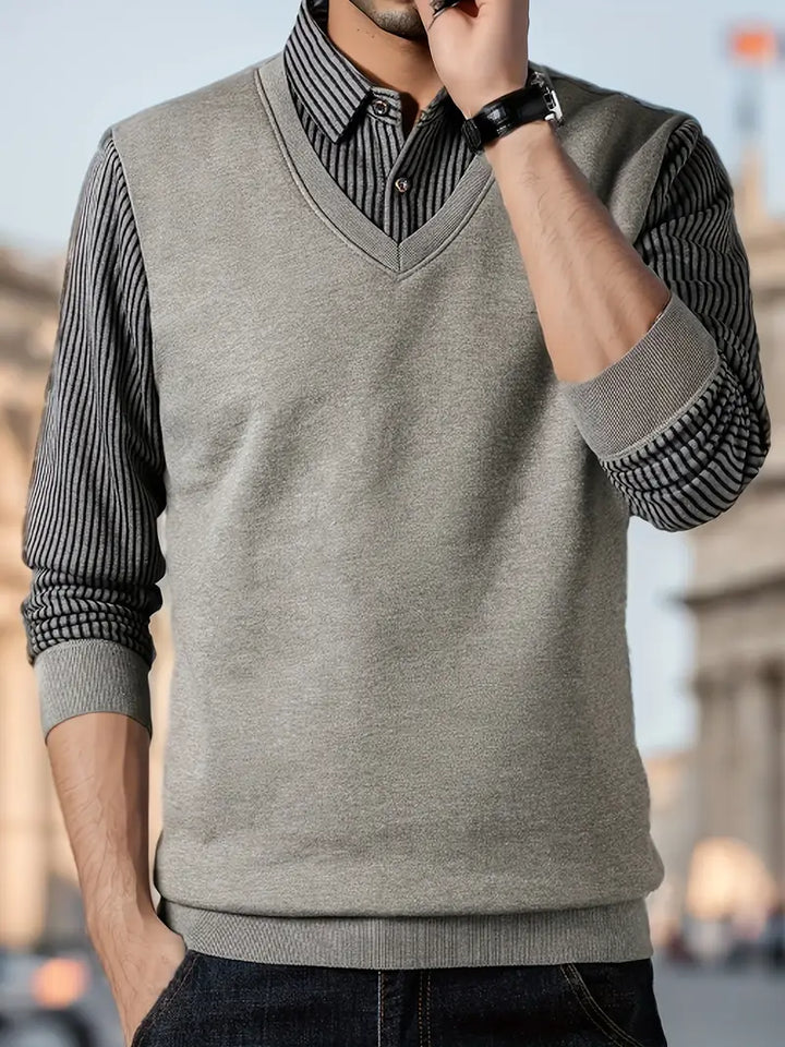 Leroy - Casual Long Sleeve Knitted Swater