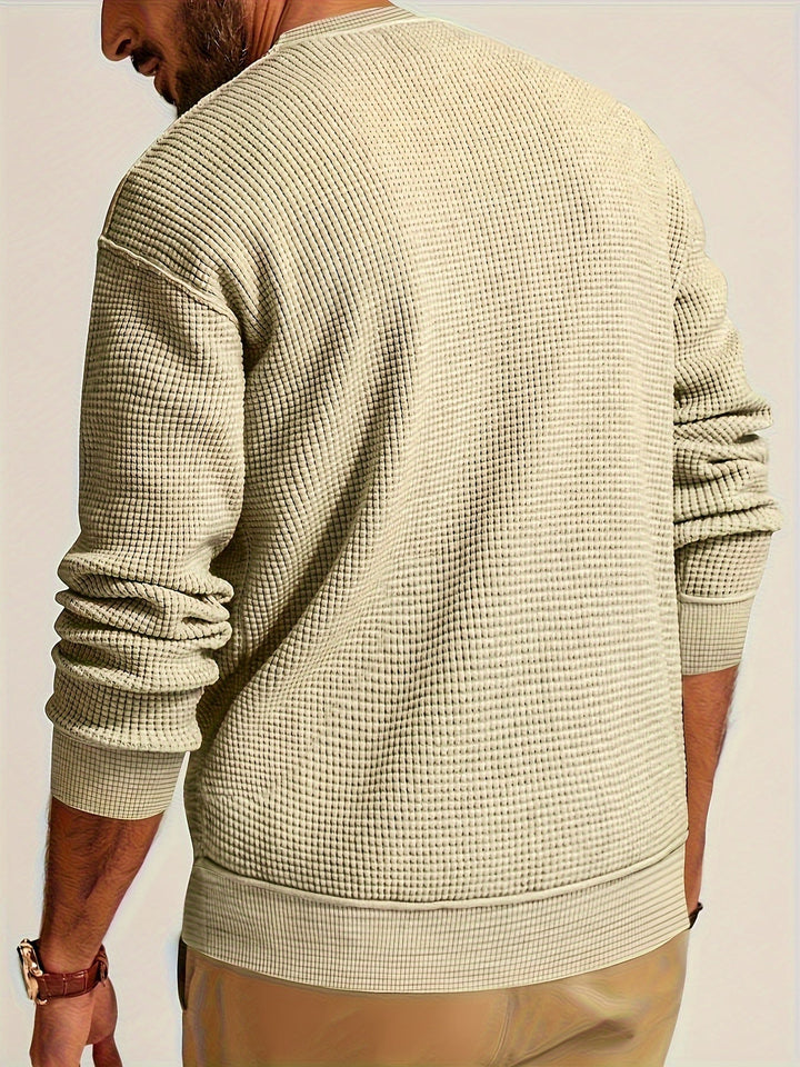 Renaud - Waffle Long Sleeve Shirt