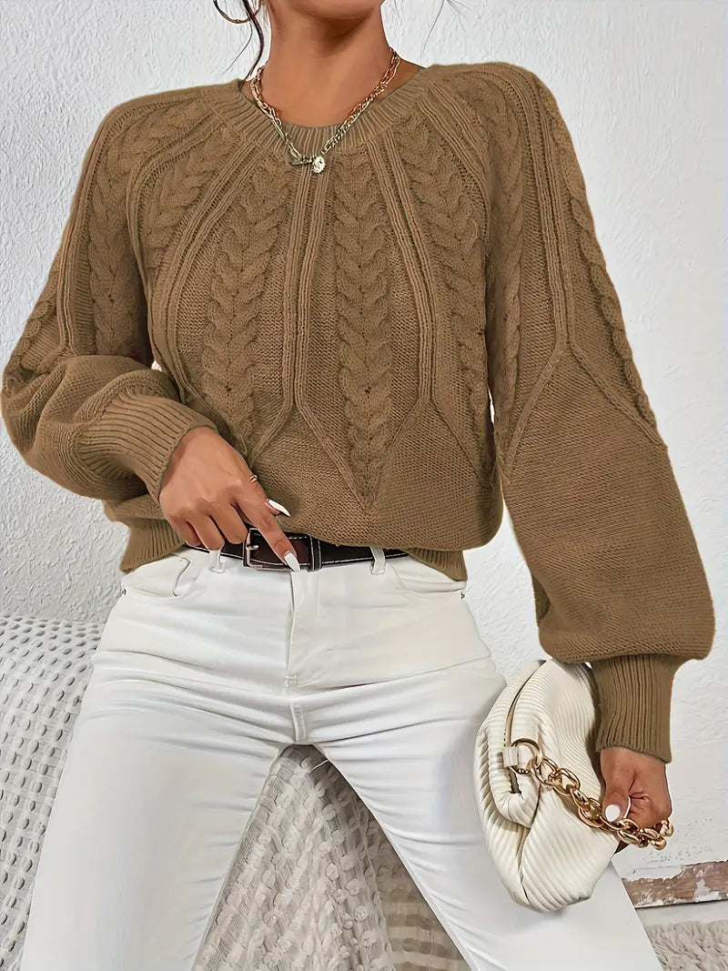 Özden - Elegant Long Sleeve Sweater