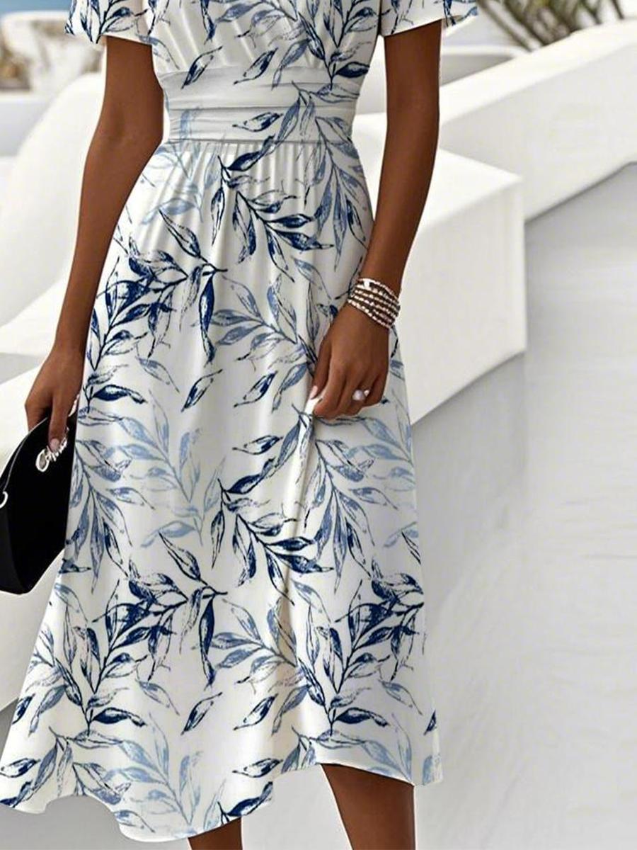 Lilibeth - Garden Breeze Midi Dress