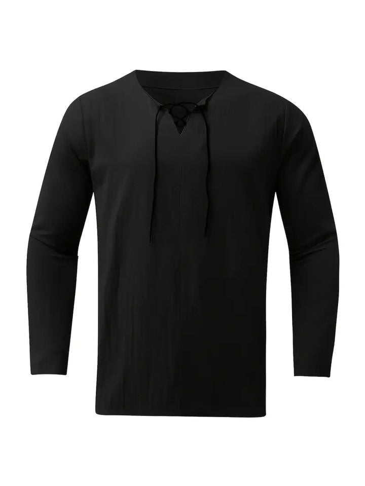 Pawel - Cotton Long Sleeve Shirt