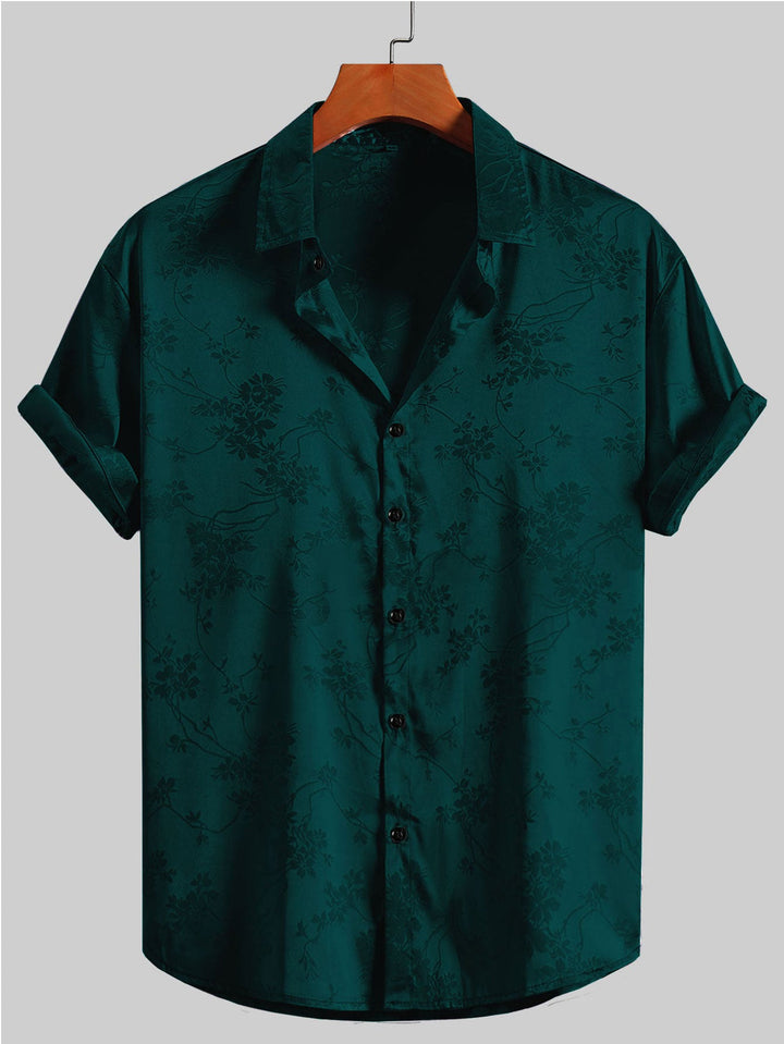 Bogdan - Elegant Short Sleeve Printed Shirt