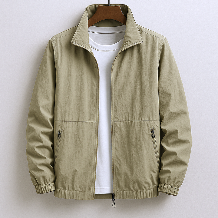 Granville - Casual Lightweight Stand Collar Jacket