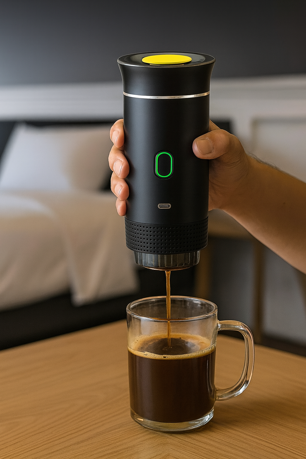 AeroCafe - Portable Espresso and Cappuccino USB Rechargeable Machine