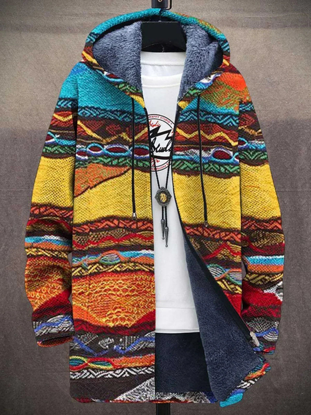 Dellilah - Luxurious Artistic Cardigan