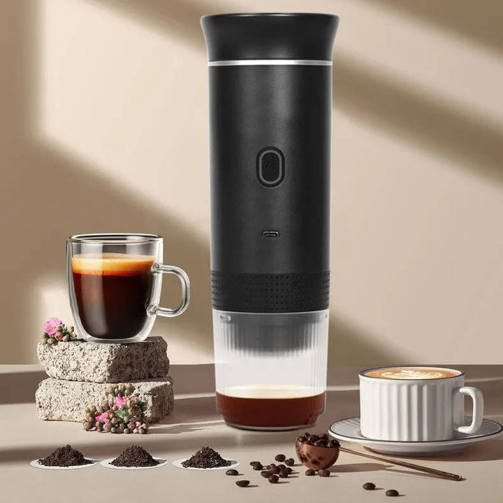 AeroCafe - Portable Espresso and Cappuccino USB Rechargeable Machine