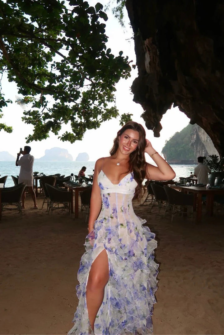 Mikayla - Elegant Dress With Ruffles