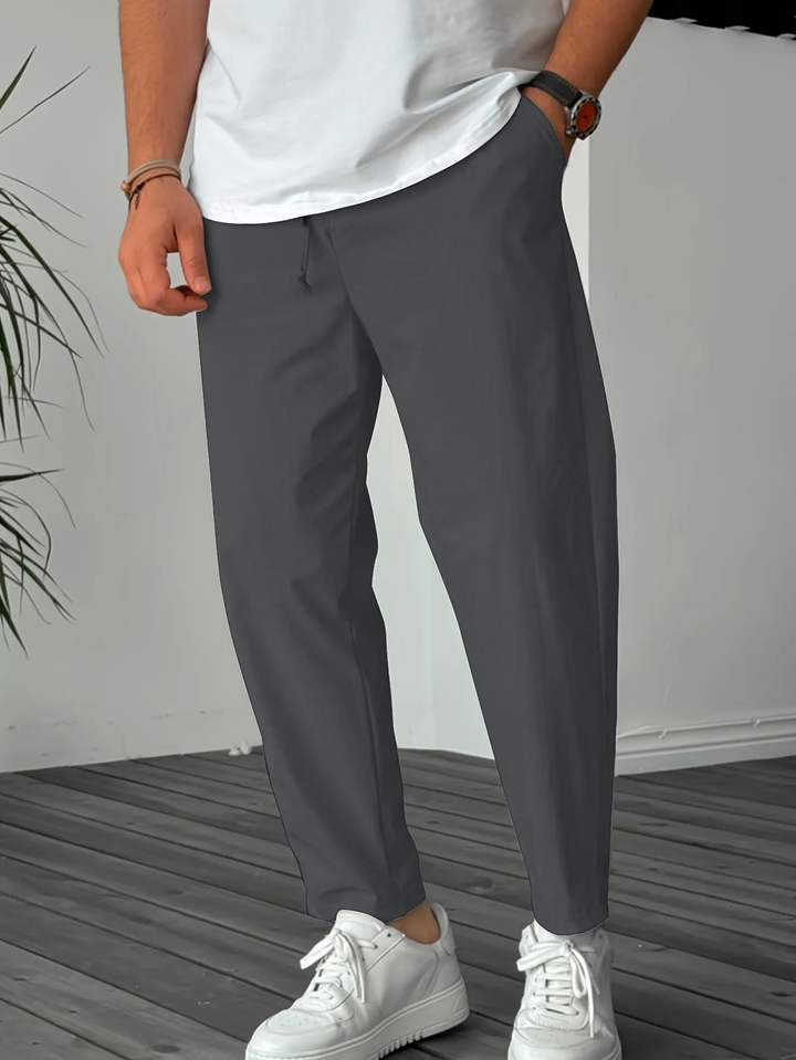 Blewett - Elegant Tapered Drawstring Trousers