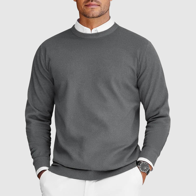 Mitchell - Long Sleeve Crew Neck Sweater