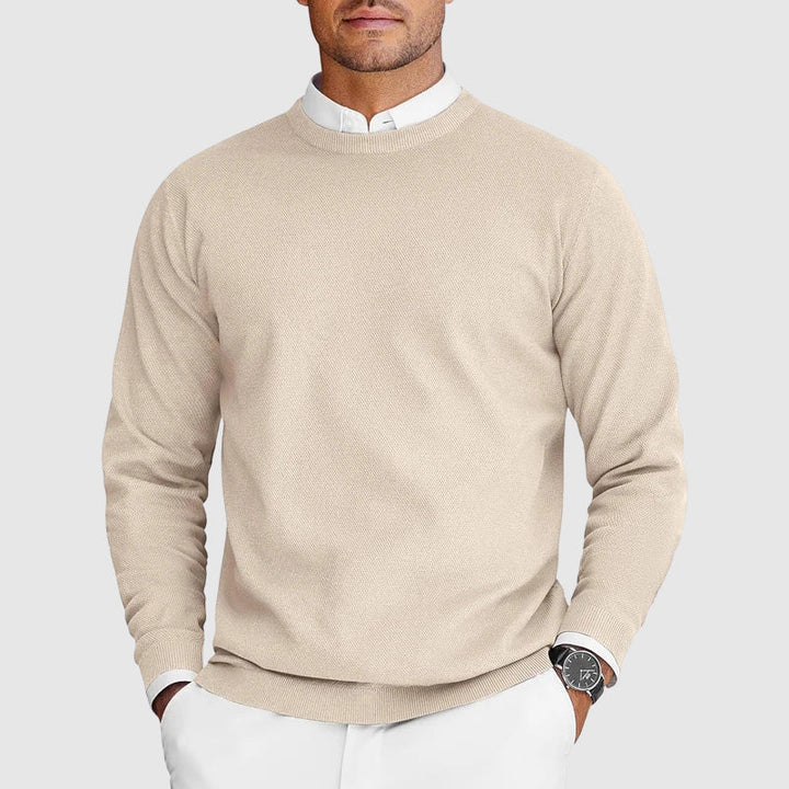 Mitchell - Long Sleeve Crew Neck Sweater
