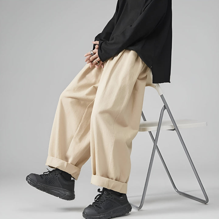 Paolino - Stylish Loose Fit Pants
