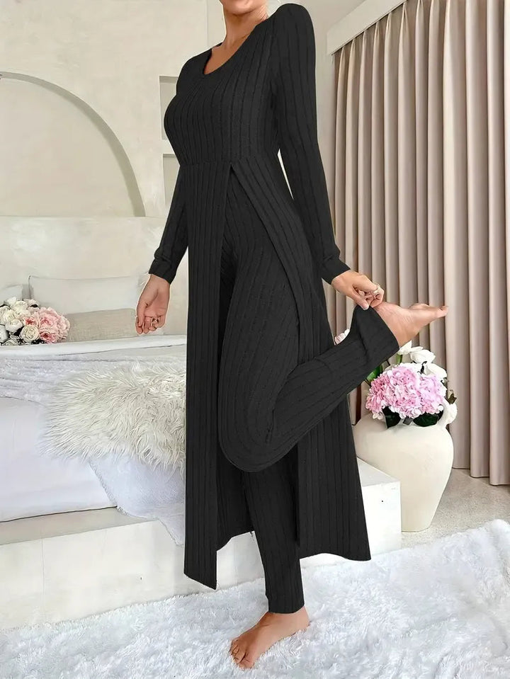 Zayda - Elegant Knitted Two Piece Set