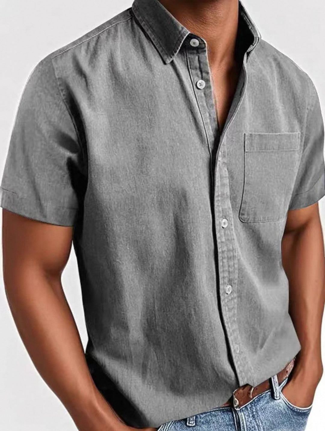 Maxence - Short Sleeve Summer Shirt