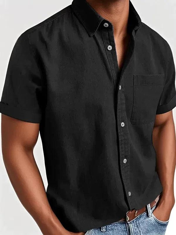 Maxence - Short Sleeve Summer Shirt