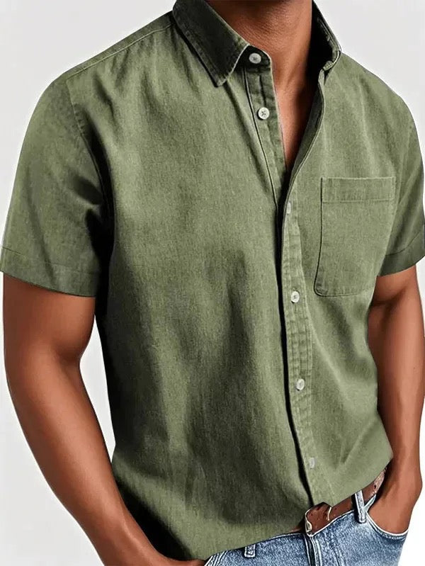 Maxence - Short Sleeve Summer Shirt