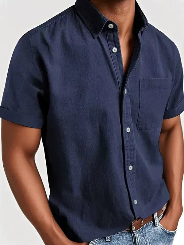 Maxence - Short Sleeve Summer Shirt