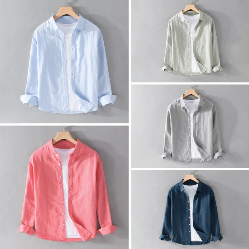 Emerson - Casual Long Sleeve Shirt With Buttons