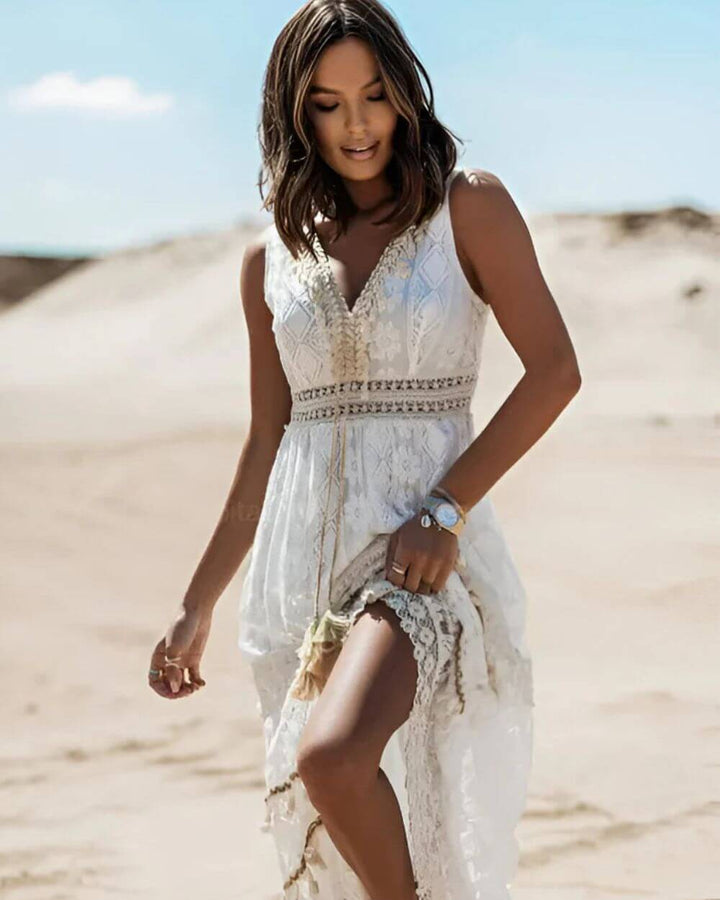 Jooli - Elegant Bohemian Style Dress