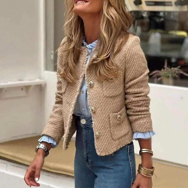Graciana - Stylish Tweed Jacket