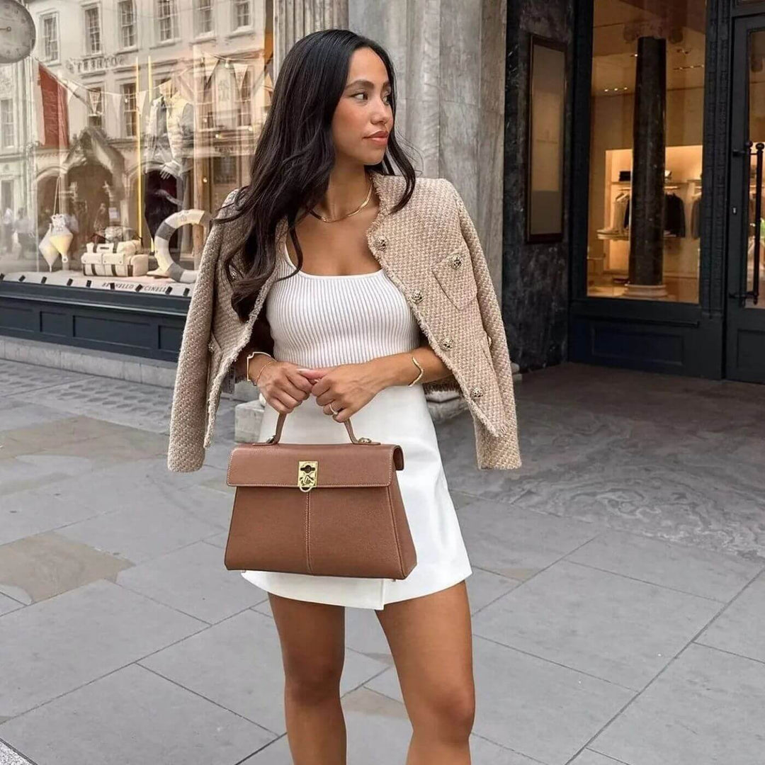 Graciana - Stylish Tweed Jacket