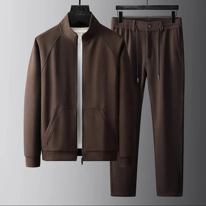 Brook - Casual Zip-Up Tracksuit Set