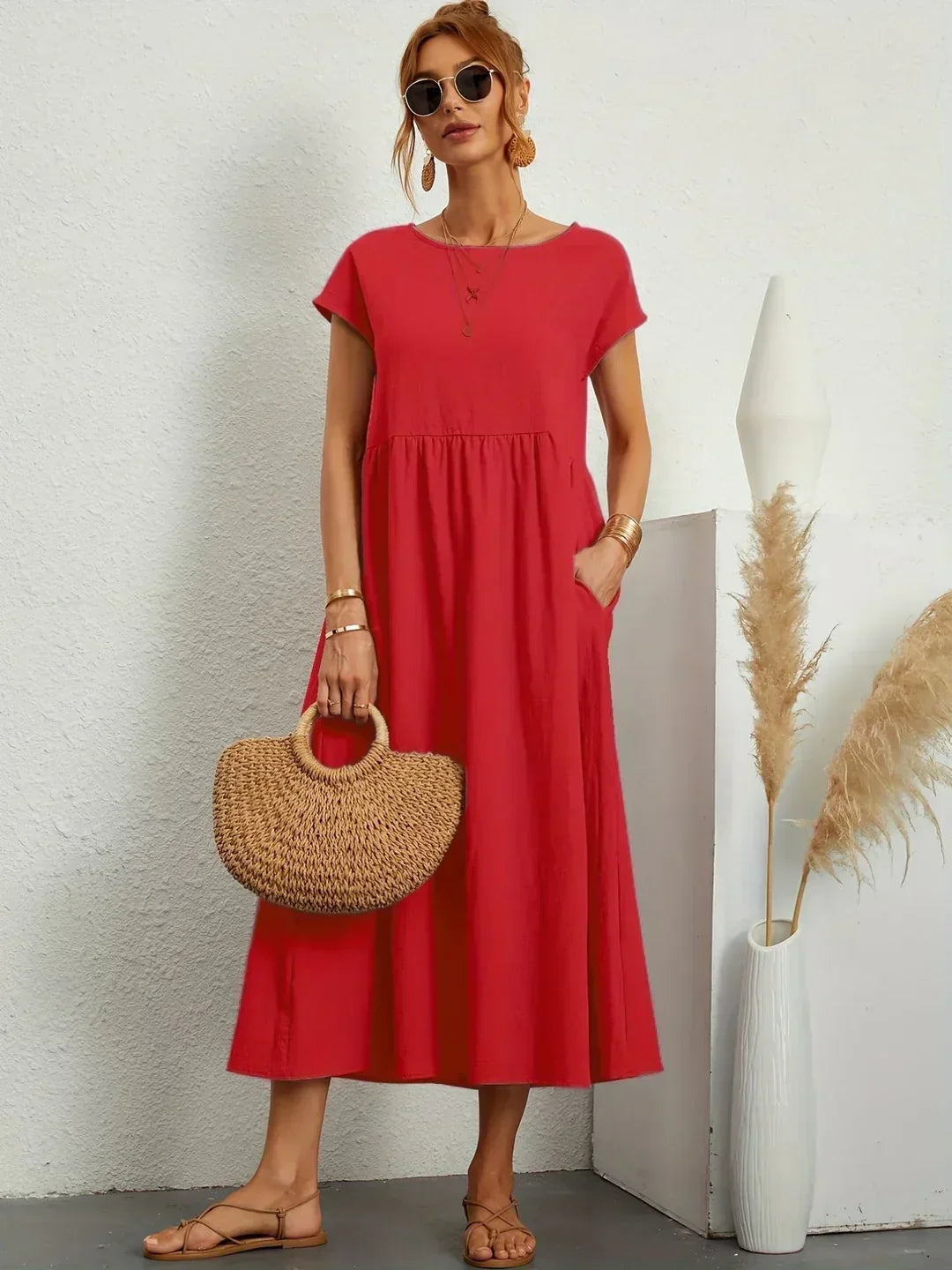 Cintia - Casual Midi Dress
