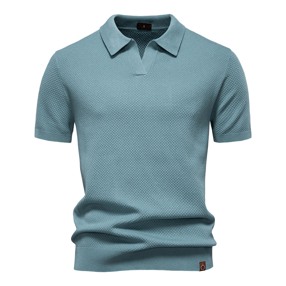 Trevor - Breathable Short Sleeve Polo Shirt