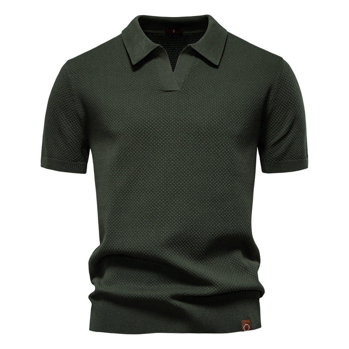 Trevor - Breathable Short Sleeve Polo Shirt