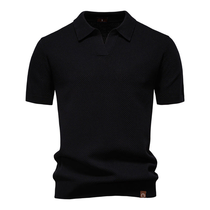Trevor - Breathable Short Sleeve Polo Shirt