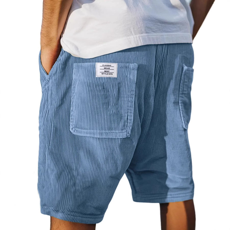 Marsel - Stylish Corduroy Shorts