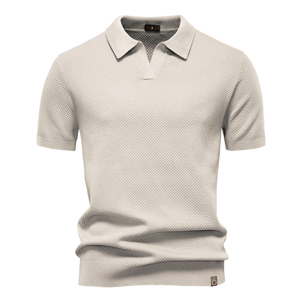 Trevor - Breathable Short Sleeve Polo Shirt