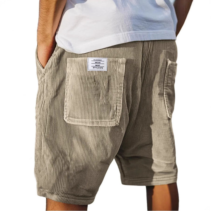 Marsel - Stylish Corduroy Shorts