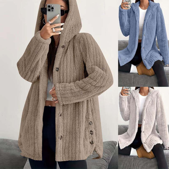 Robine - Long Sleeve Winter Hooded Jacket