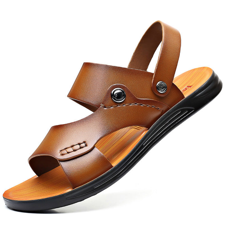 Bryon - Avenwood Leather Sandals