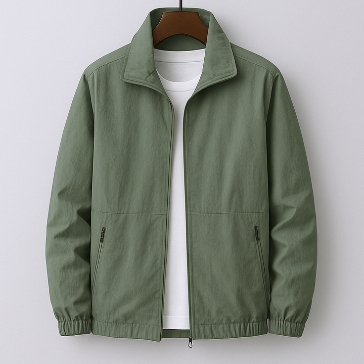 Granville - Casual Lightweight Stand Collar Jacket