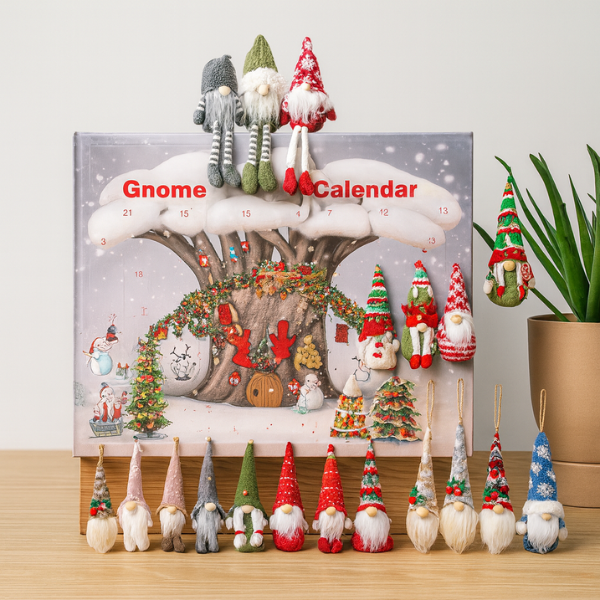 FestiveCharm - Christmas Gnome Advent Calendar