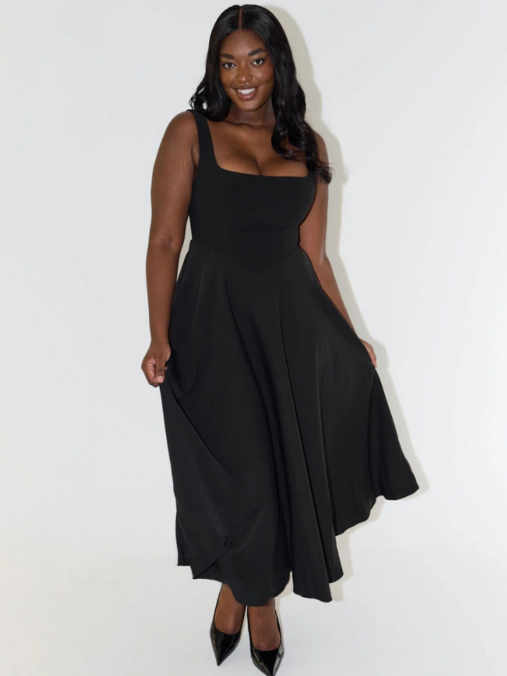 Zinovia - Stylish Sleeveless Dress